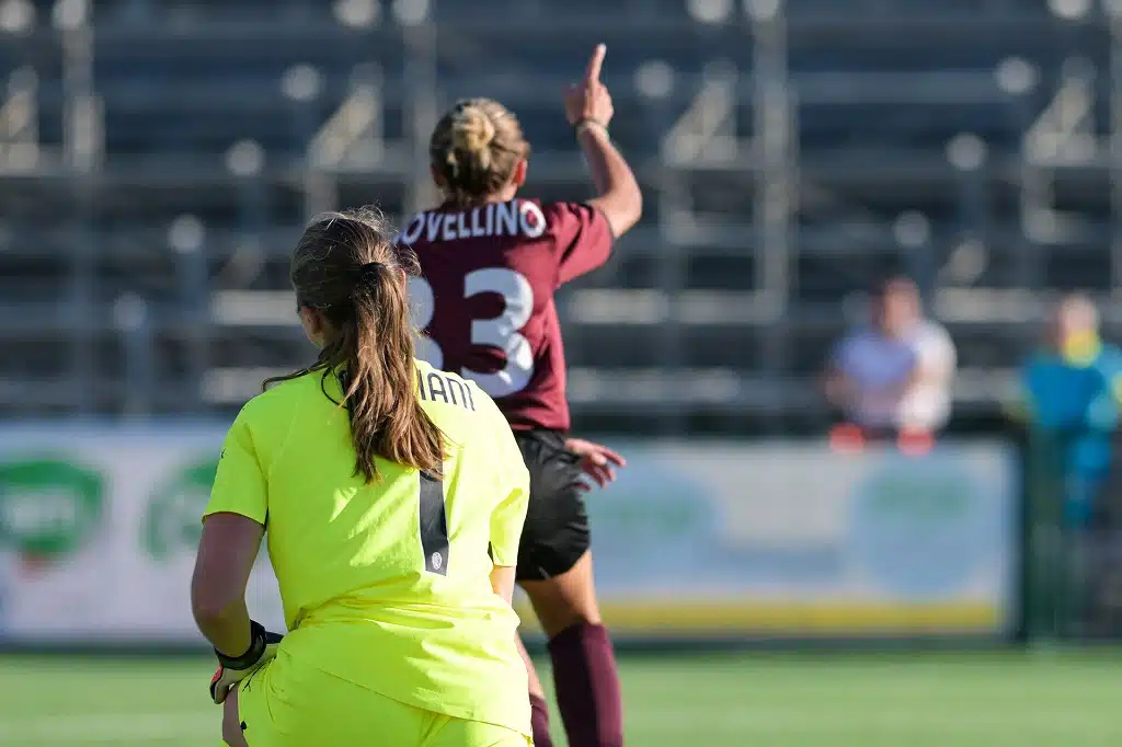 Pomigliano milan femminile giuliani novellino