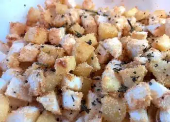 rape e patate al forno gratinate