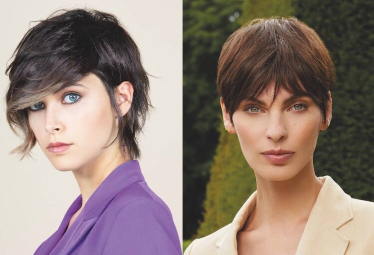 Tagli capelli corti inverno 2023. 5 tagli femminili in 5 foto. Donne