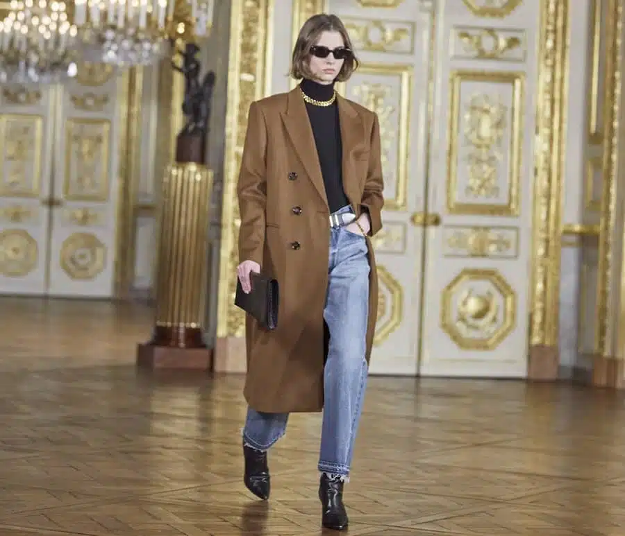 Celine cappotto cammello inverno 2023