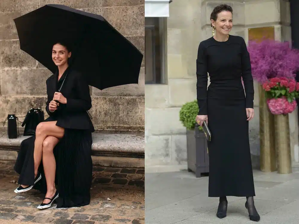 abbinare il nero moda 2023