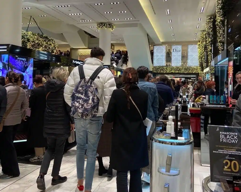 black friday milano rinascente