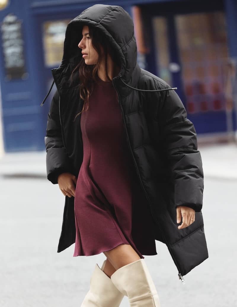 piumino Anorak zara saldi inverno 2025