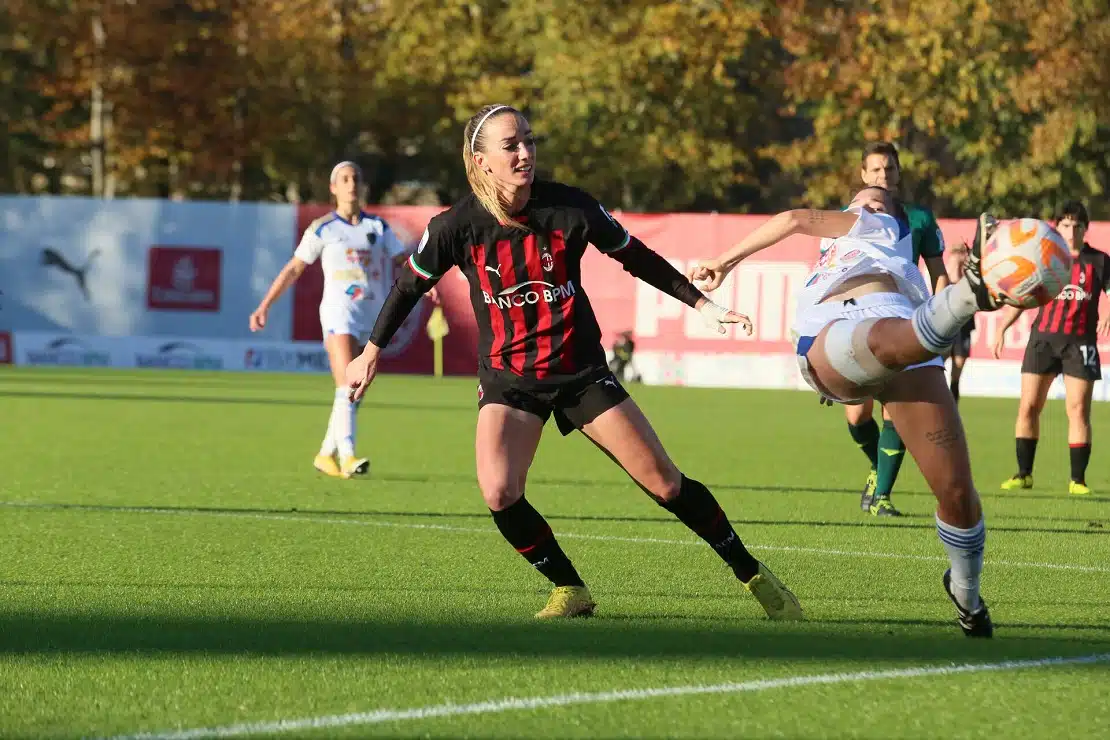 sassuolo milan femminile asllani