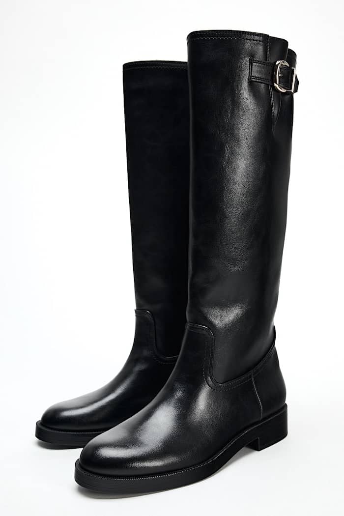 stivali bassi zara inverno 2025