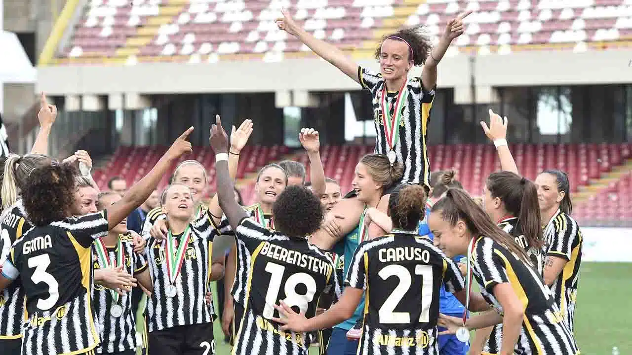 Juventus vincitrice coppa italia femminile