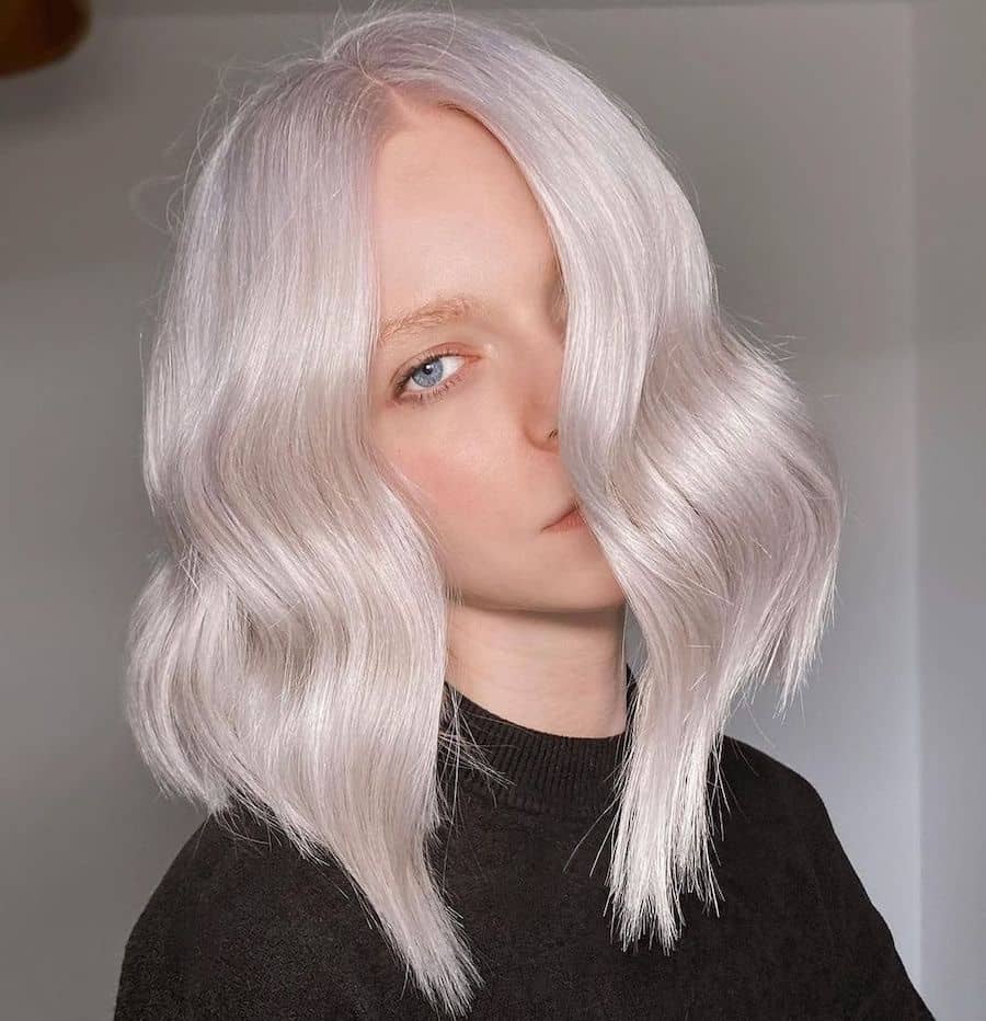 colore capelli biondo platino 2023