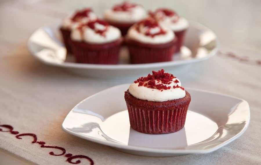 dolci di san valentino capcakes red velvet