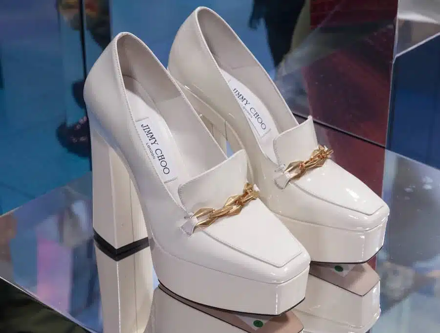 mocassini con tacco primavera 2023 Jimmy Choo