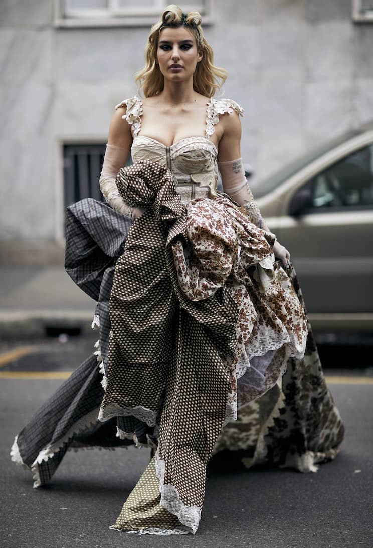 Milano moda donna street style-febbraio 2023