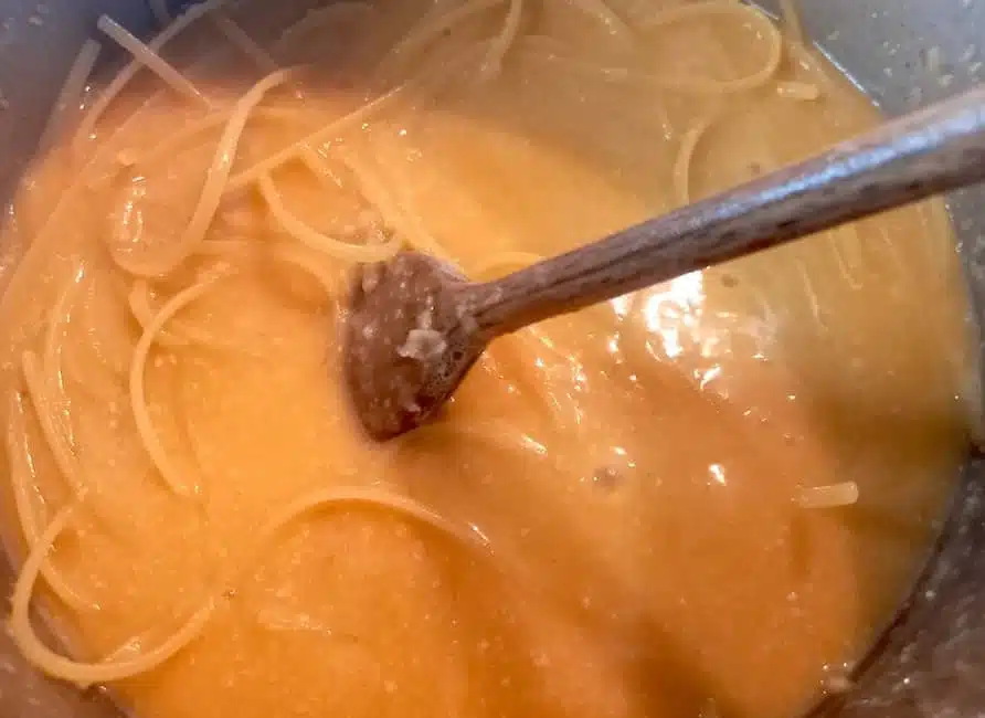 cottura minestra pasta legumi