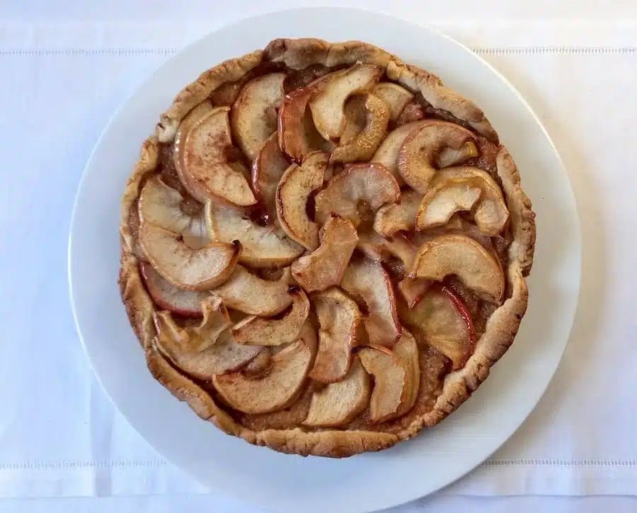 crostata mele fatta in casa