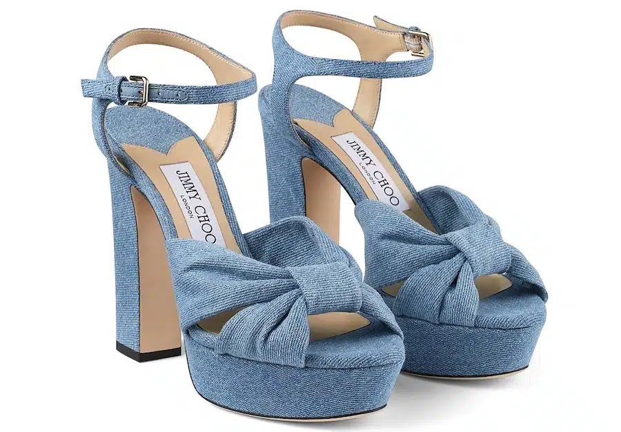 sandali con plateau jimmy choo 2023