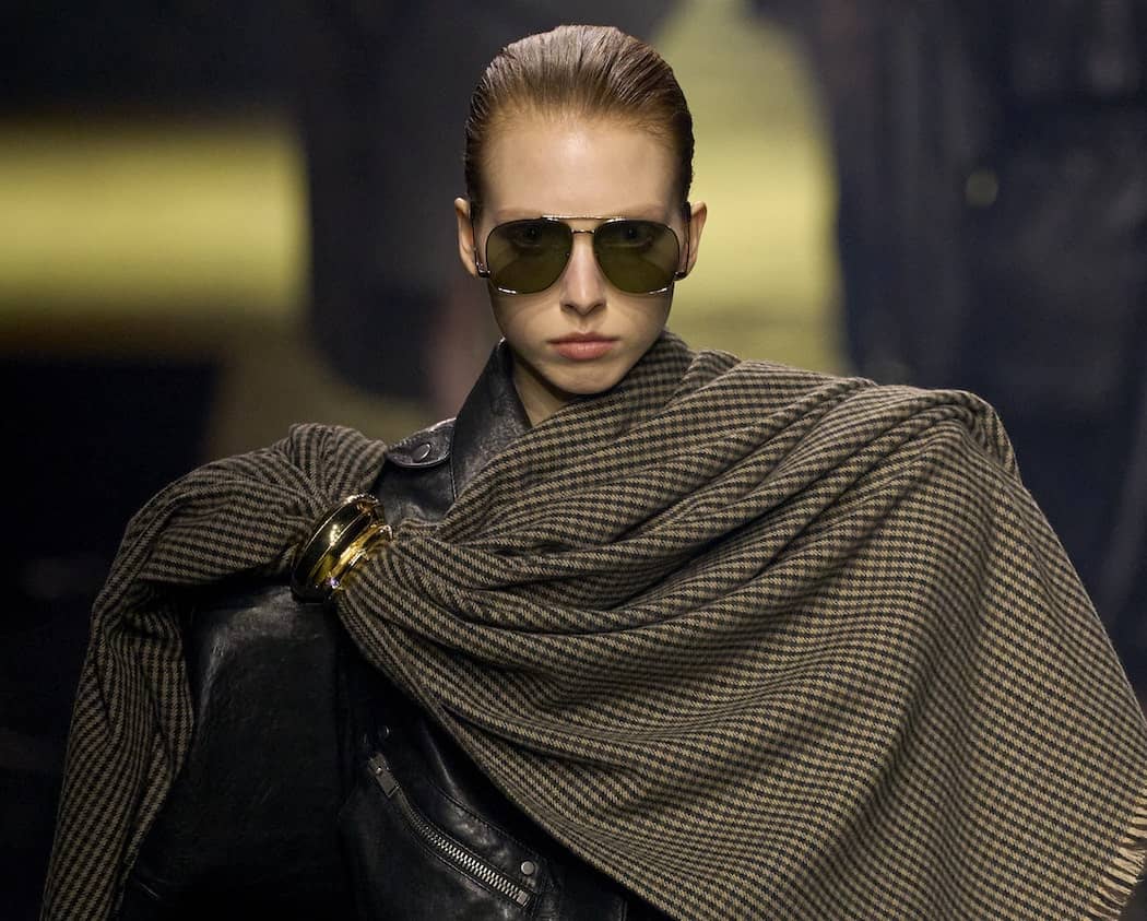 Saint Laurent moda inverno 2023-2024