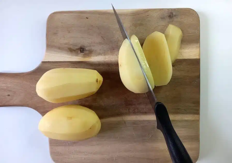 affettare le patate
