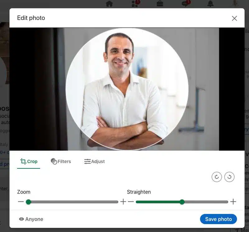 foto linkedin