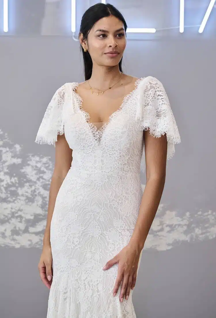Theia abito sposa semplice pe 2024