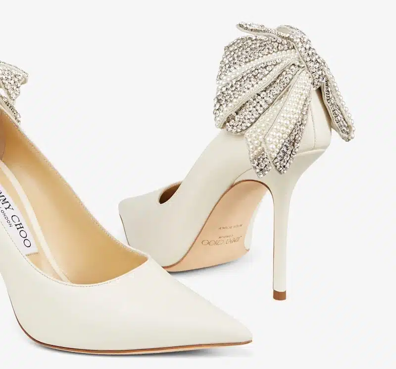 scarpe sposa 2023 jimmy choo