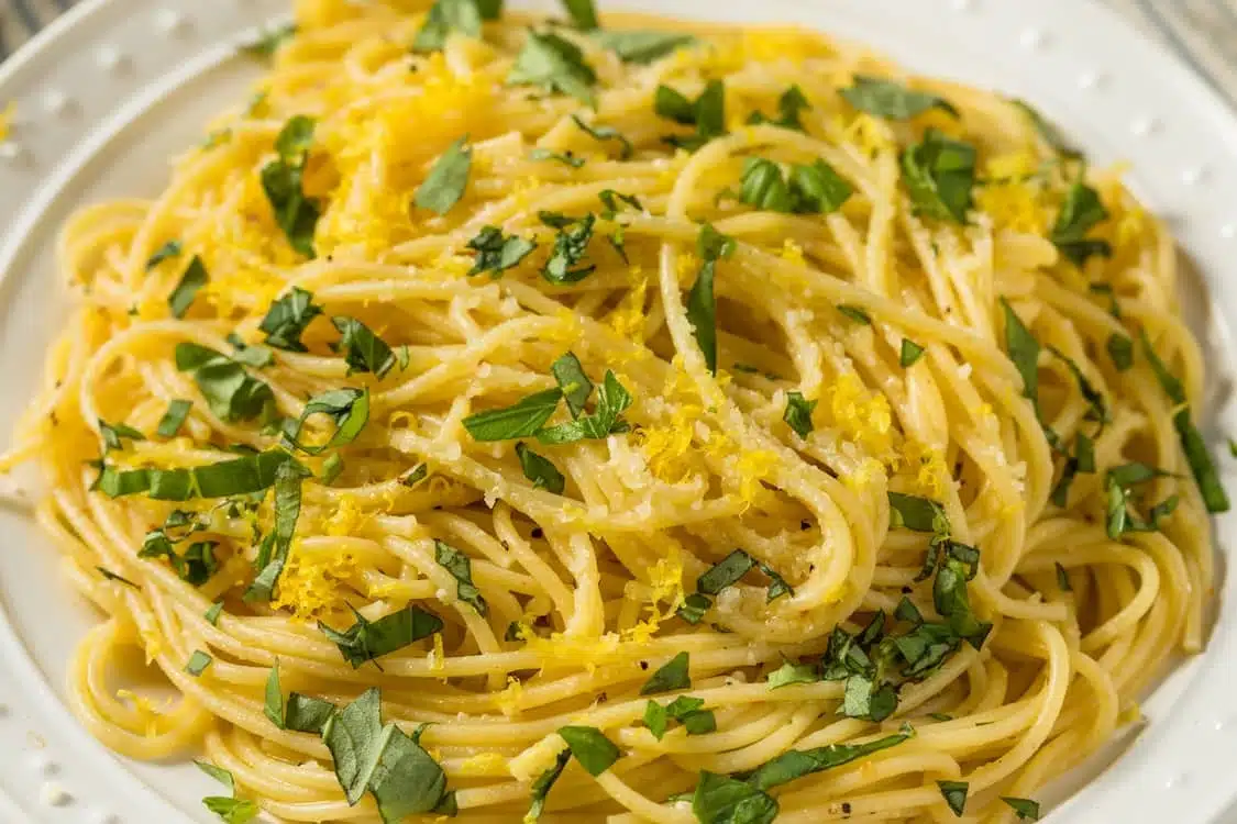 spaghetti al limone