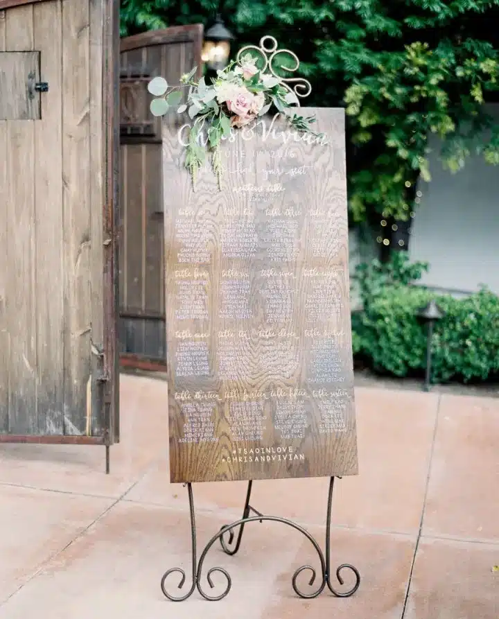 tableau matrimonio vintage