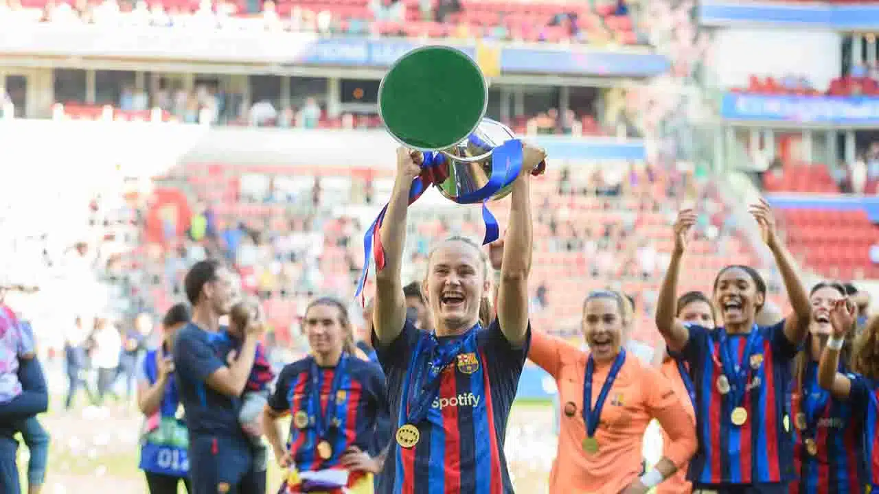 Champions League Femminile finale 2023 Barcellona v Wolfsburg
