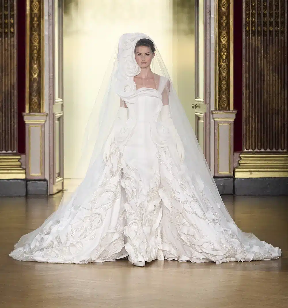 Chakra alta moda sposa inverno 2024