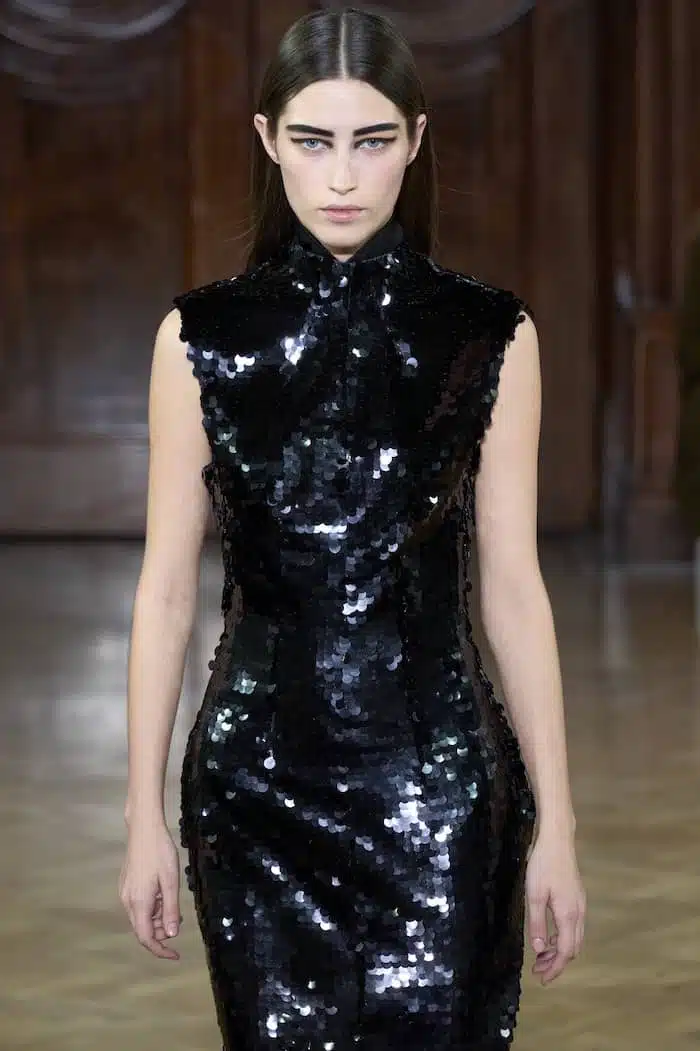 Wickstead vestito da sera paillettes
