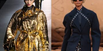 moda inverno 2023-2024-oro metallo
