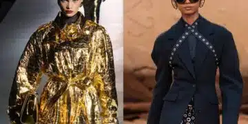 moda inverno 2023-2024-oro metallo