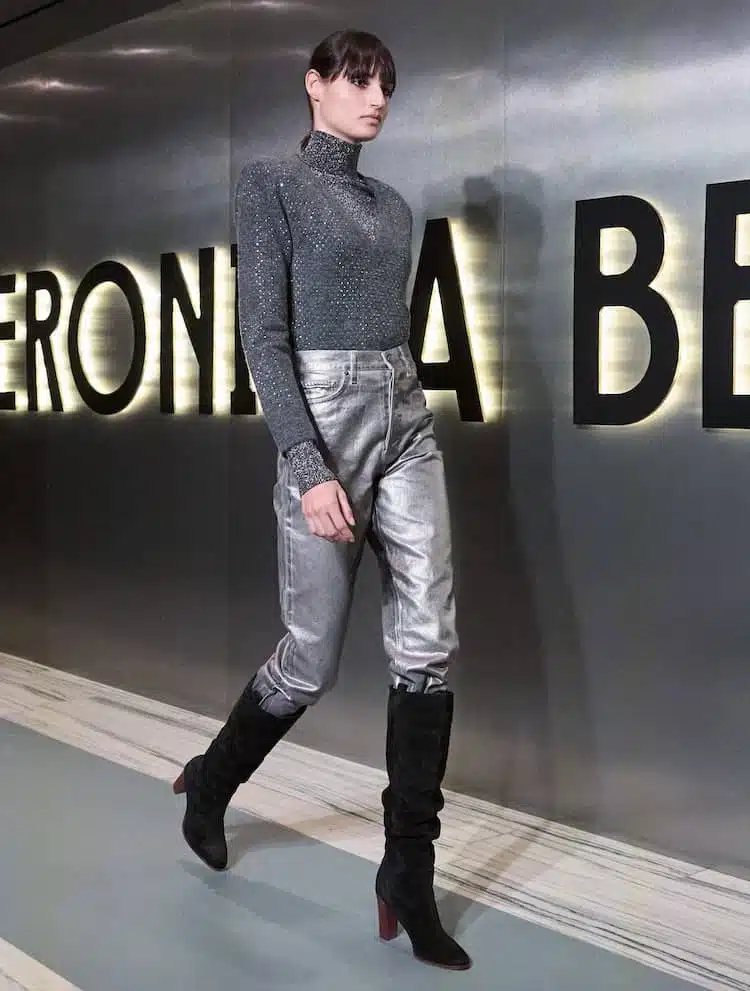 outfit argento moda inverno 2024