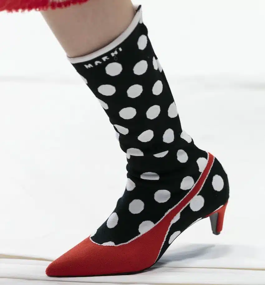 Marni scarpe calzino donna inverno 2024