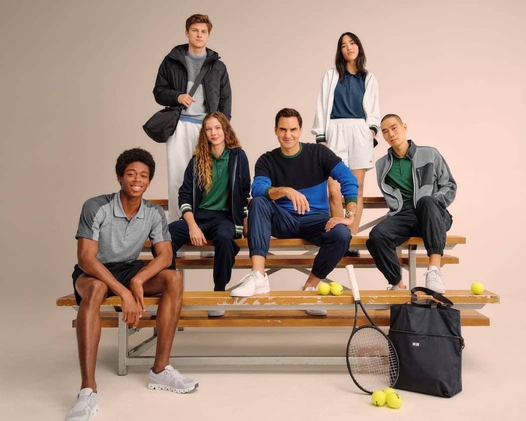 Roger Federer uniqlo