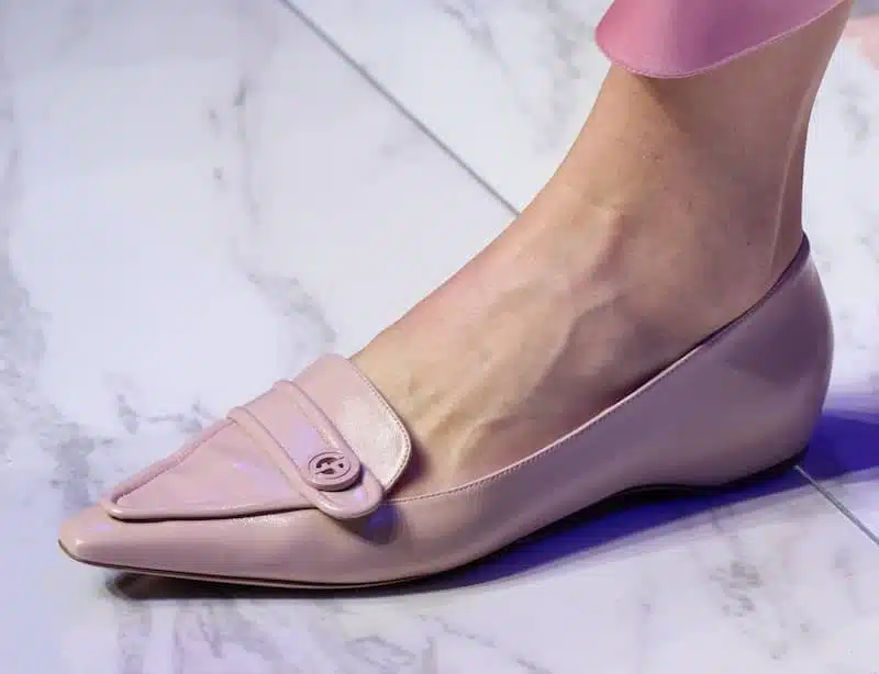 ballerine a punta autunno 2023 armani
