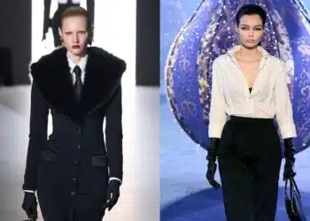 moda inverno 2023-2024 bianco e nero