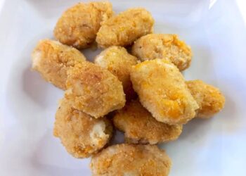 polpette di zucca e merluzzo