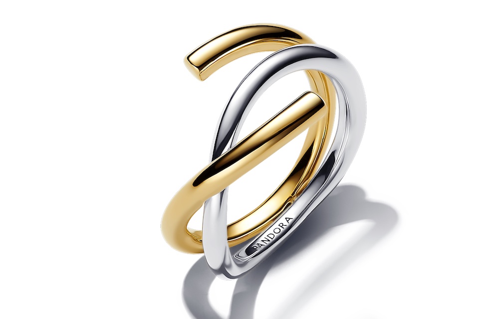 anello pandora estate 2025 argento e oro