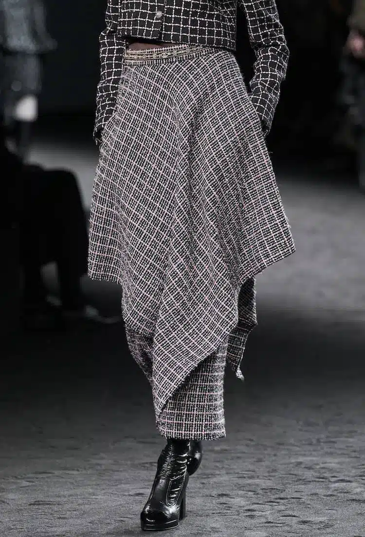 gonne chanel inverno 2023 2024