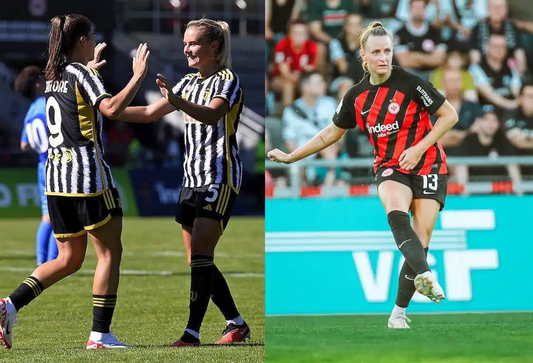 juventus women francoforte champions