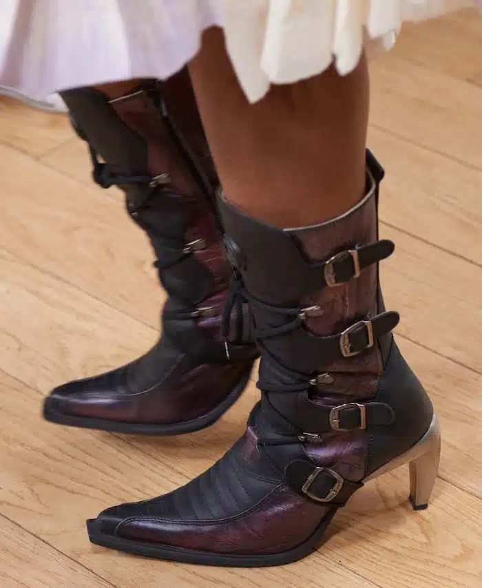 stivaletto con tacco inverno 2023 2024-