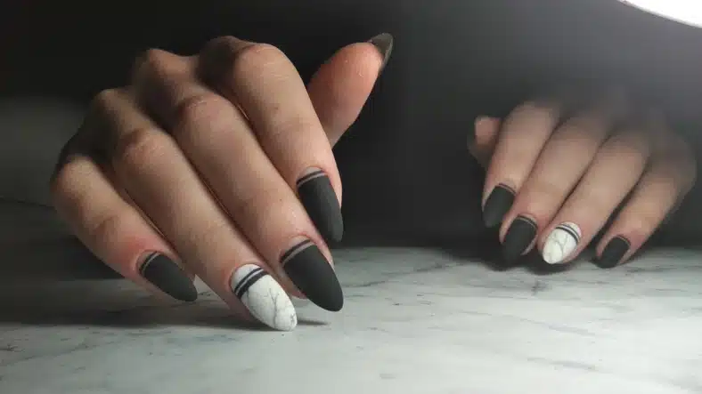 unghie gel matte