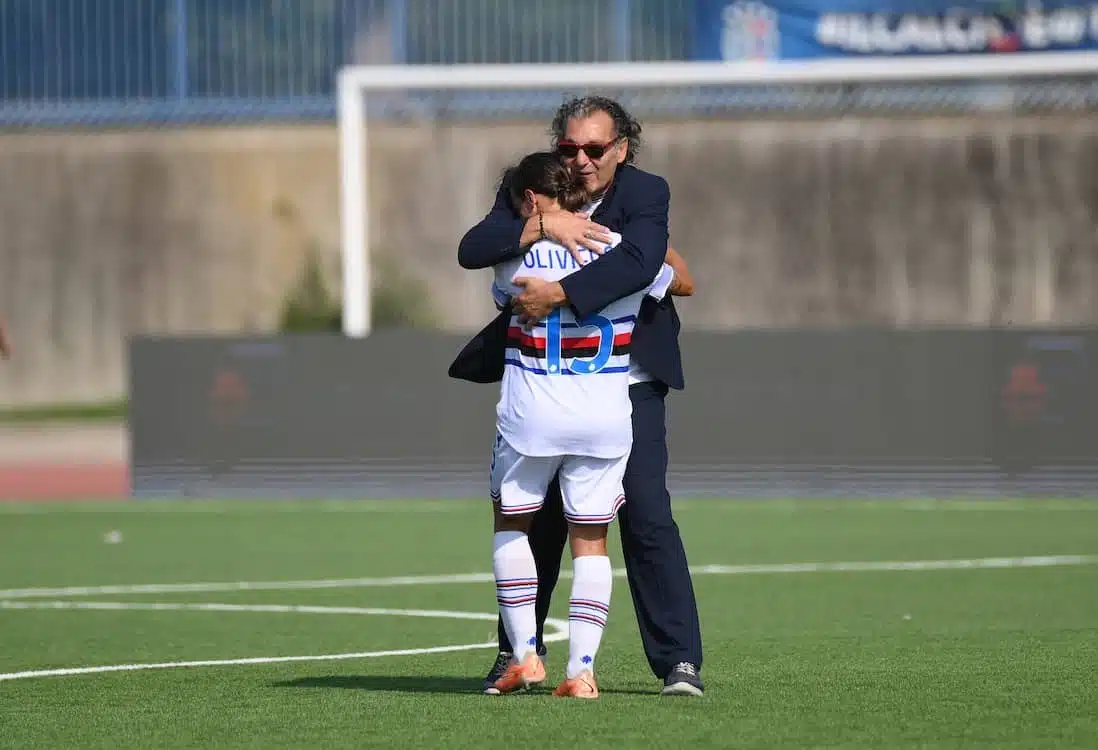 Samp Roma femminile 5a giornata Serie a 23-24