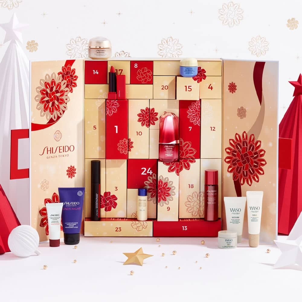 calendario avvento shiseido