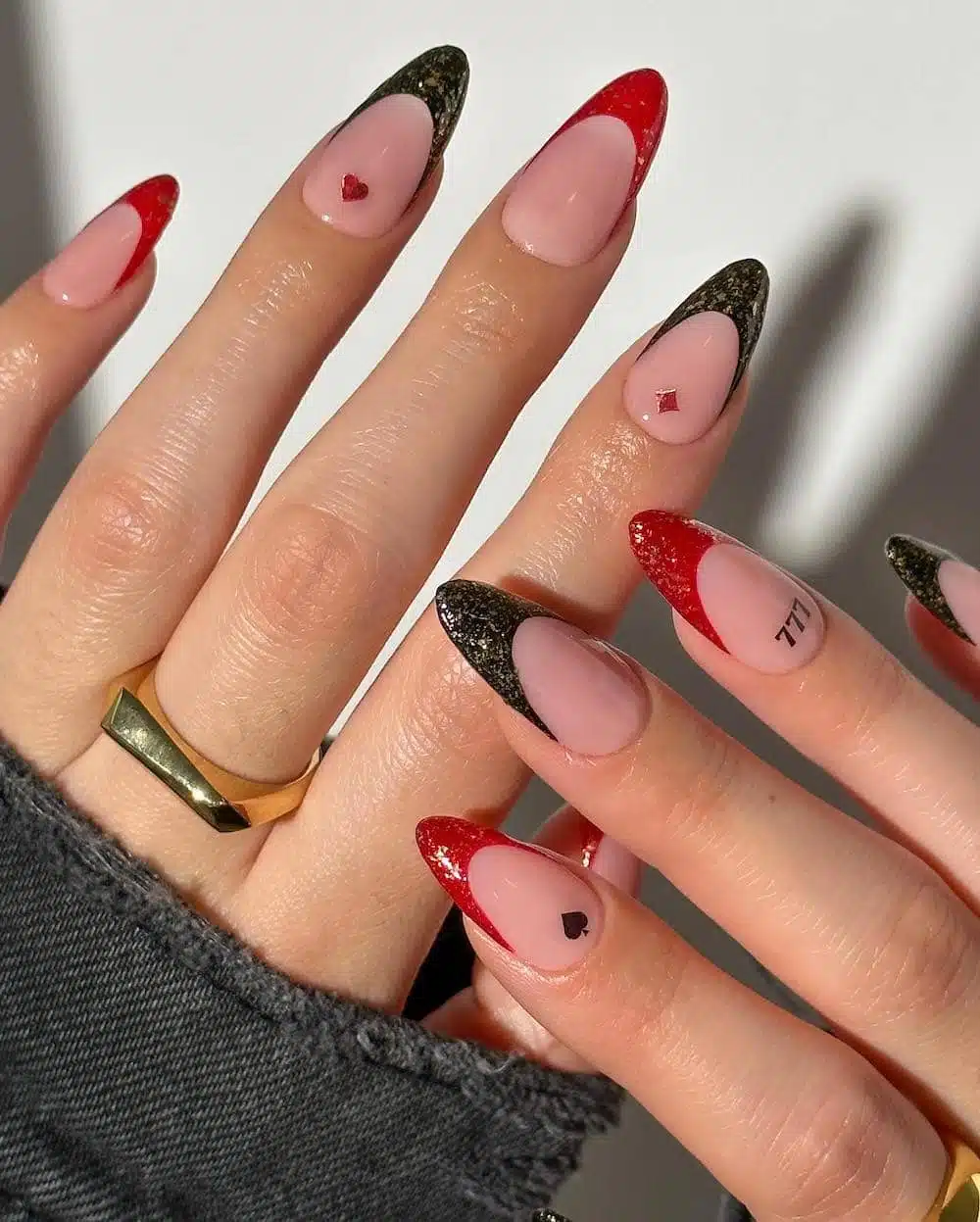 french manicure nail art 2024