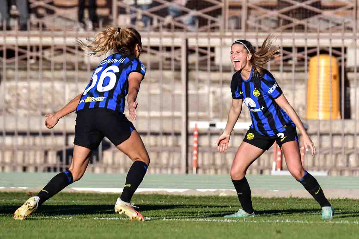 Inter-Roma femminile in campionato 2024