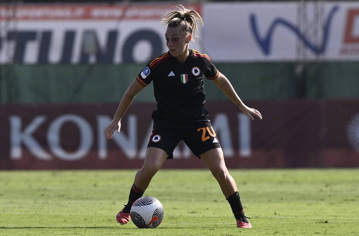 AS Roma vs Sassuolo campionato di calcio femminile