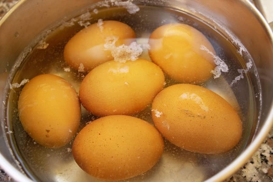 preparare uova sode
