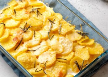 patate al forno con besciamella