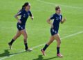 Nazionale donne-Olanda allenamento pria della partita