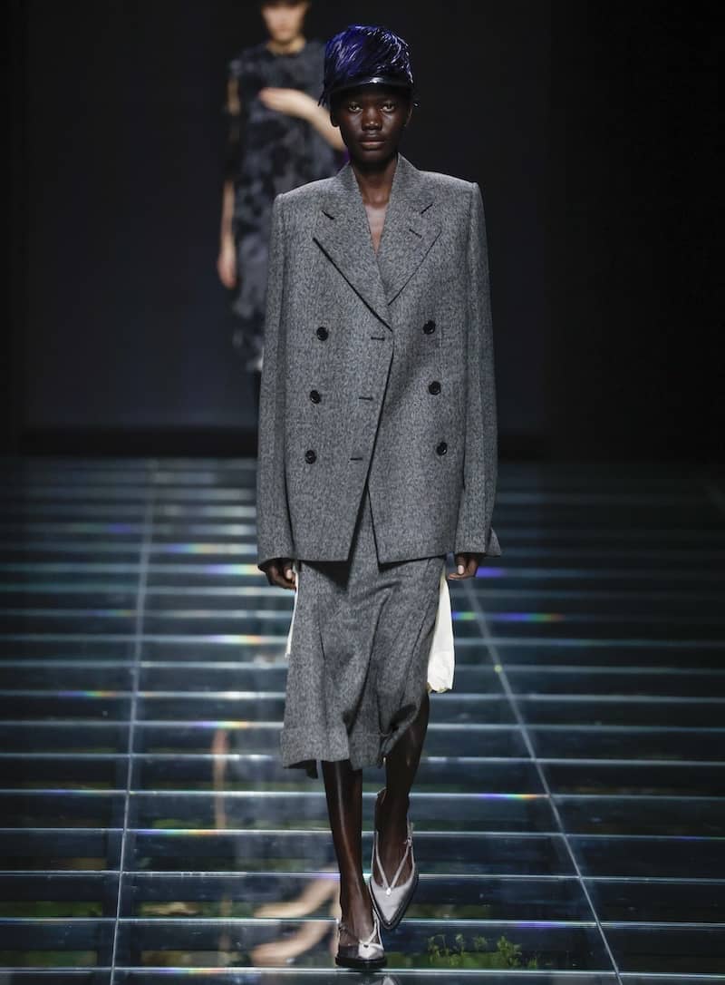 prada tailleur inverno 2024 -25