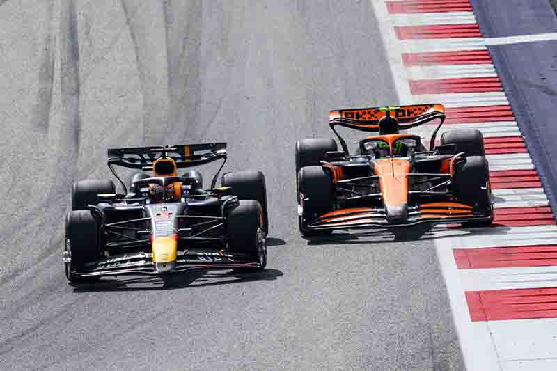 F1 Austria, Verstappen e Norris